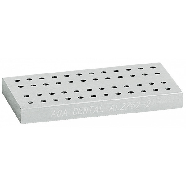 Подставка для боров, 36. шт., алюминий, с отверстиями FG, Asa Dental (Италия)