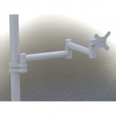 DS-2-40-250 - кронштейн для стоматологической установки, длина 525 мм, провода снаружи | Медкрон (Россия)