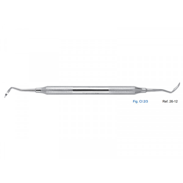 Скейлер парадонтологический, форма Cl 2/3, ручка диаметр 8 мм