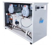 CS 100/50 TANDEM PRIME M - безмасляный компрессор с мембранным осушителем, 100 л, 450 л/мин в акустическим кожухе | MGF (Италия)
