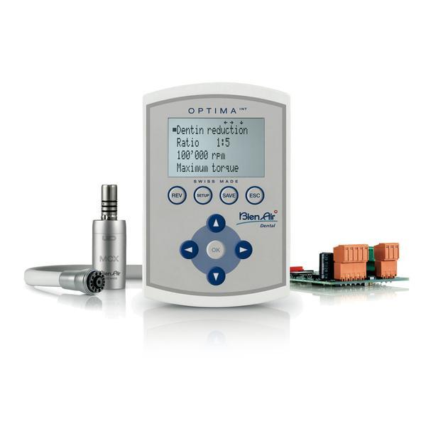 Optima MCX INT - прибор управления для одного микромотора со светодиодной подсветкой, с трансформатором