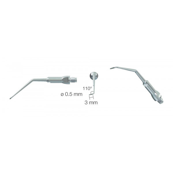 AP-8 - насадка для скалеров LM, для ретроградной эндодонтии, алмазная (диаметр 0.5 мм, угол 110°)