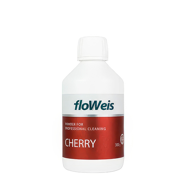 FloWeis Cherry - профилактический порошок для аппаратов Air Flow на основе бикарбоната натрия, 30-40 мкм, со вкусом вишни, 300 г | Nanoplant (Германия)