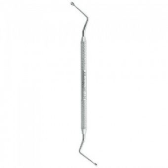 Ложка кюретажная N4 двусторонняя с полой легкой ручкой, Asa Dental (Италия)