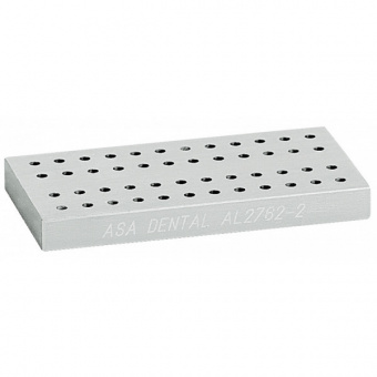 Подставка для боров, 36. шт., алюминий, с отверстиями FG, Asa Dental (Италия)
