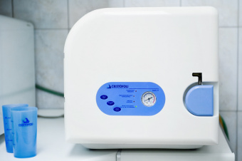 Vitale 12 Стоматологический автоклав, 12 литров, Класс N, Cristofoli (Бразилия)