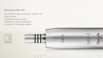 MX-I LED  Электрический микромотор без угольных щеток, с автоматическим охлаждением, светодиодной подсветкой, Bien-Air (Швейцария)