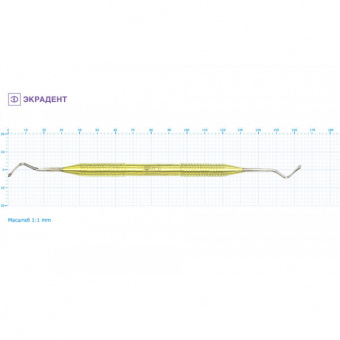 07-16 - гладилка моделировочная конусная "конус-конус" 2,0/2,5, Экрадент (Россия)