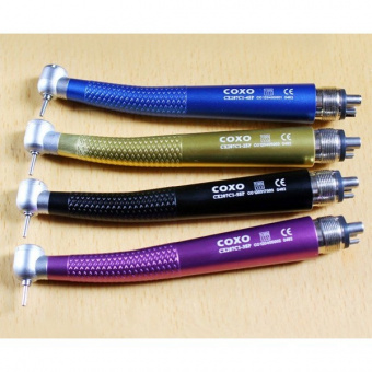 CX207-C-SP - цветной турбинный наконечник со стандартной головкой, под 2-х или 4-х канальное соединение