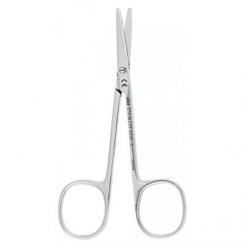 Ножницы хирургические препаровочные N2 изогнутые по плоскости, 11,5 см., Asa Dental (Италия)