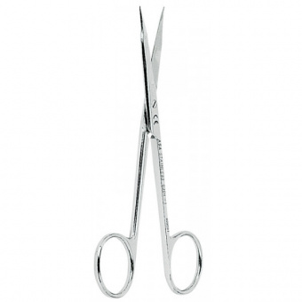 Ножницы для десны прямые остроконечные, 13 см., Asa Dental (Италия)